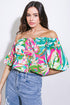 bring-good-energy-woven-top Flying Tomato-Sophia's StyleTOPS-1